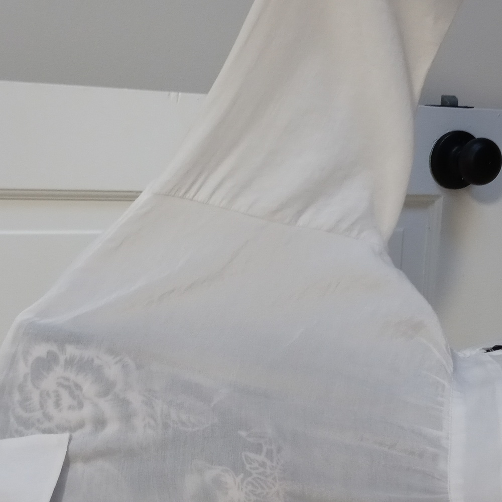 🤍Willow & Root🤍 - White L/S Button Down Long Top - Picture 8 of 16